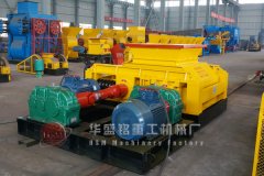 河南華盛銘小型號雙齒輥破碎機質量怎么樣？賺錢不